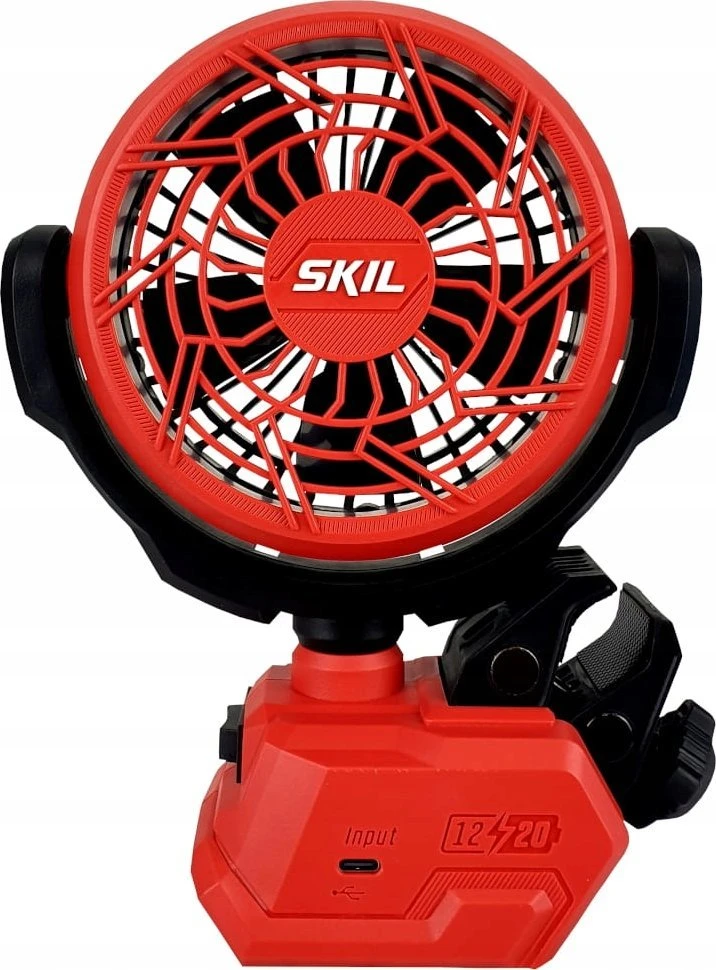 Skil Red Skil_Red Akumuliatorinis ventiliatorius su spaustuku Skil 3163CA 20V