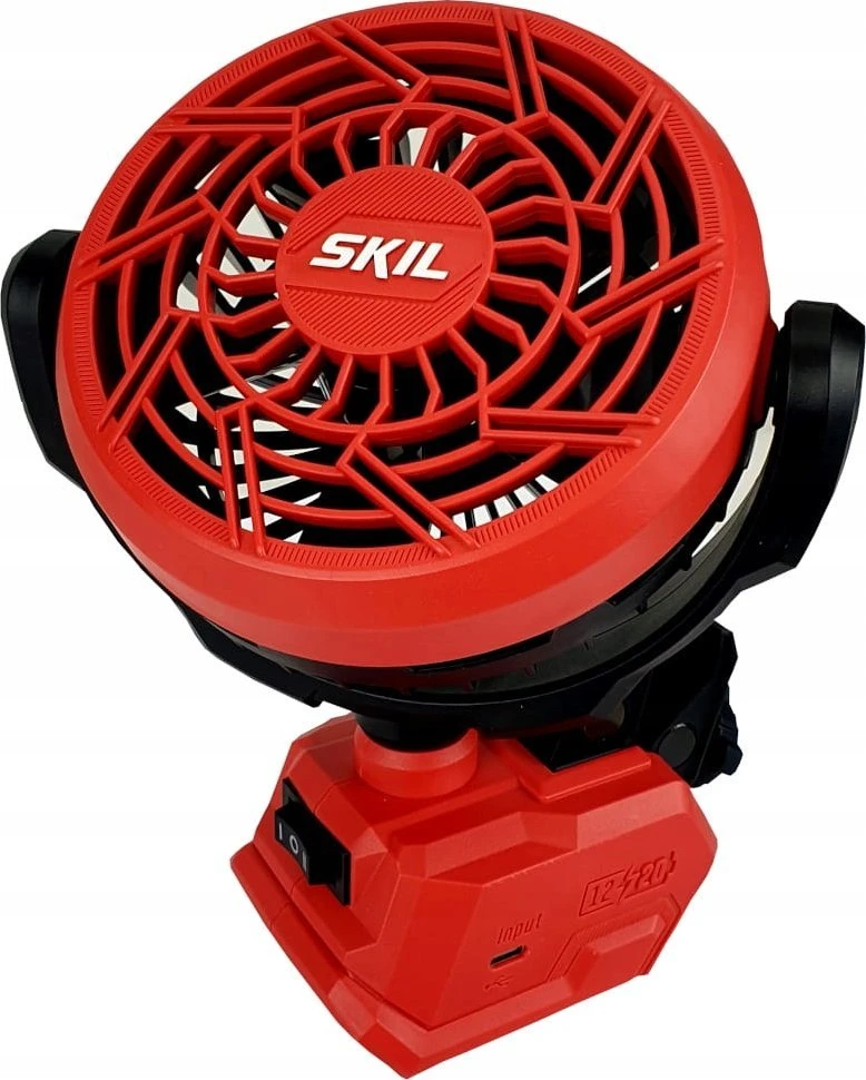 Skil Red Skil_Red Akumuliatorinis ventiliatorius su spaustuku Skil 3163CA 20V