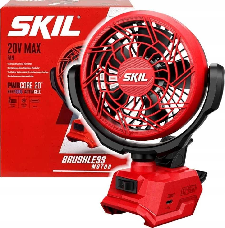 Skil Red Skil_Red Akumuliatorinis ventiliatorius su spaustuku Skil 3163CA 20V