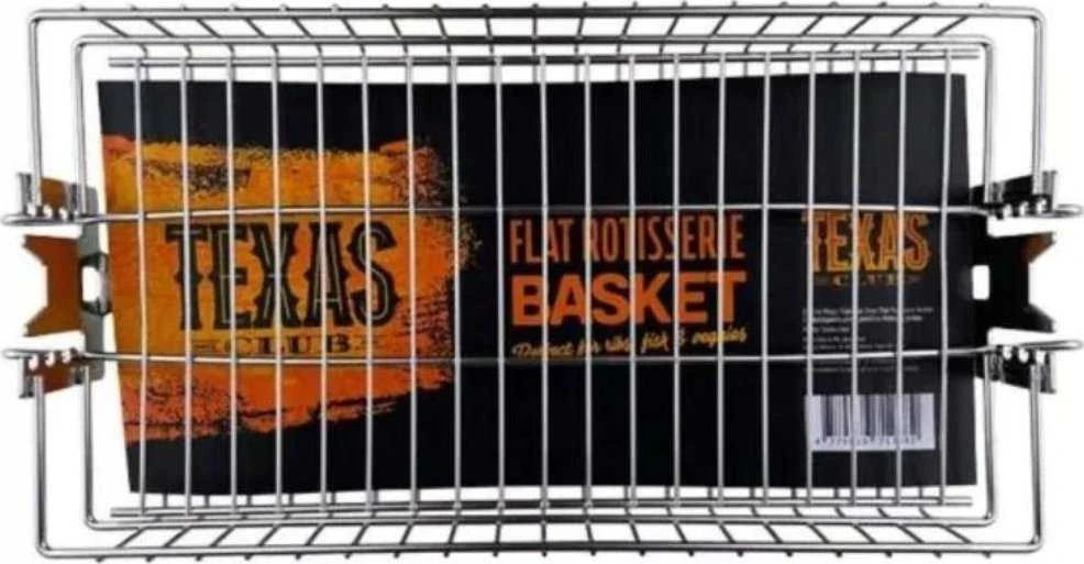 Texas_Club GROTELĖS PLOKŠČIOS ROTISSERIE PRIEDAS