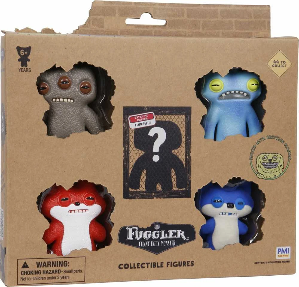 FUGGLER Figūrėlės, 5 vnt., 6 cm