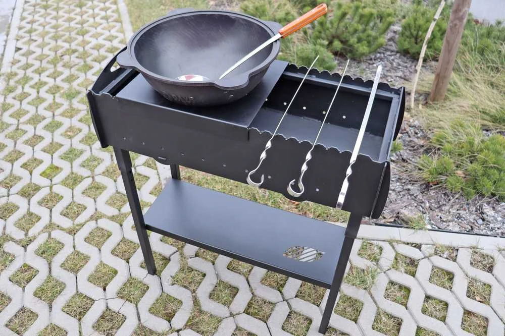 Dm Grill Grilis DM Grilis GR-002, juoda, 30 cm