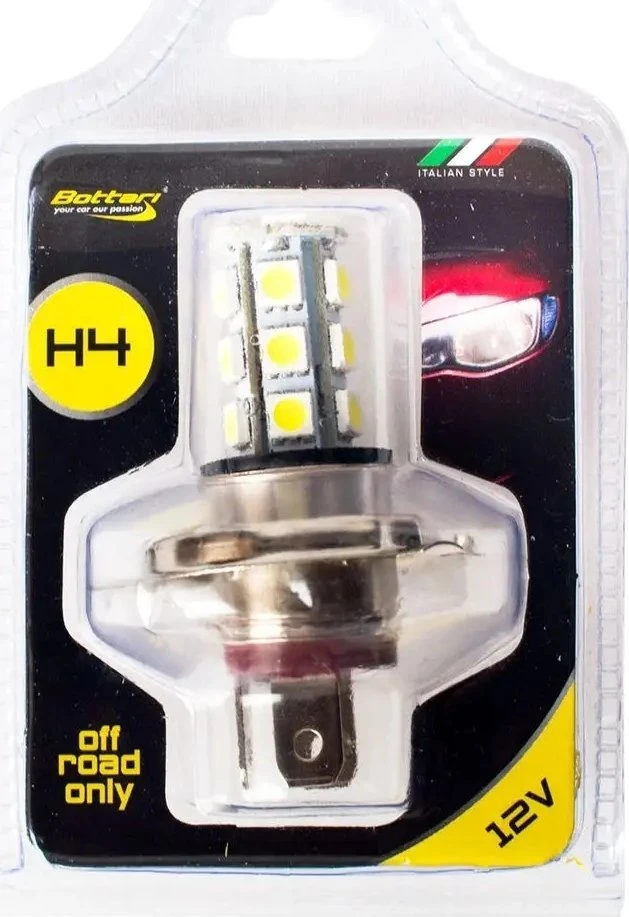 Bottari Lemputė LED H4 18SMD 5050 balta, 1 vnt
