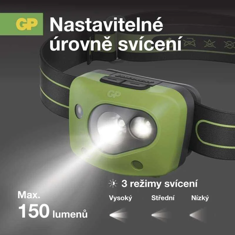 GP DISCOVERY Multi Purpose Headlamp CH43 žibintas ant galvos
