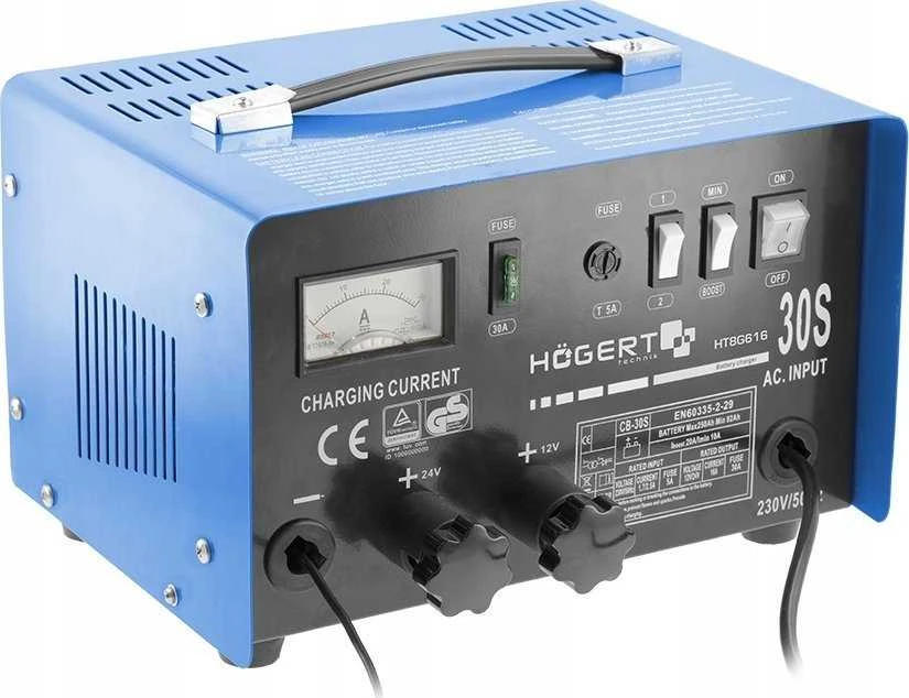 Įkroviklis Hogert HT8G616; 12-24 V