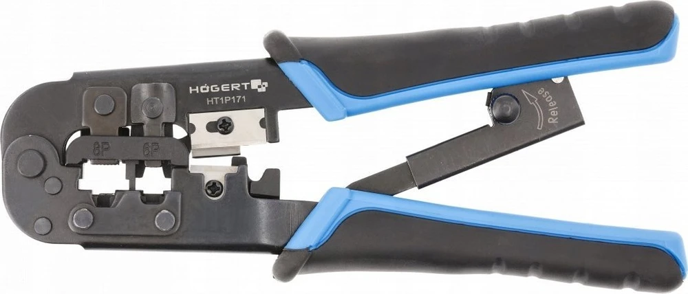 Antgalių presavimo replės Hogert HT1P171; 200 mm
