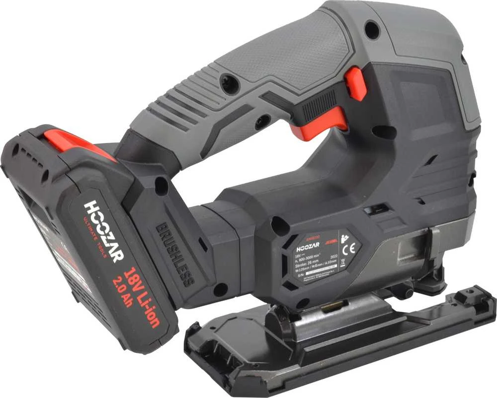 HOOZAR siaurapjūklis BEZSZCZOTKOWA 18V 1x2.0Ah JS10BL