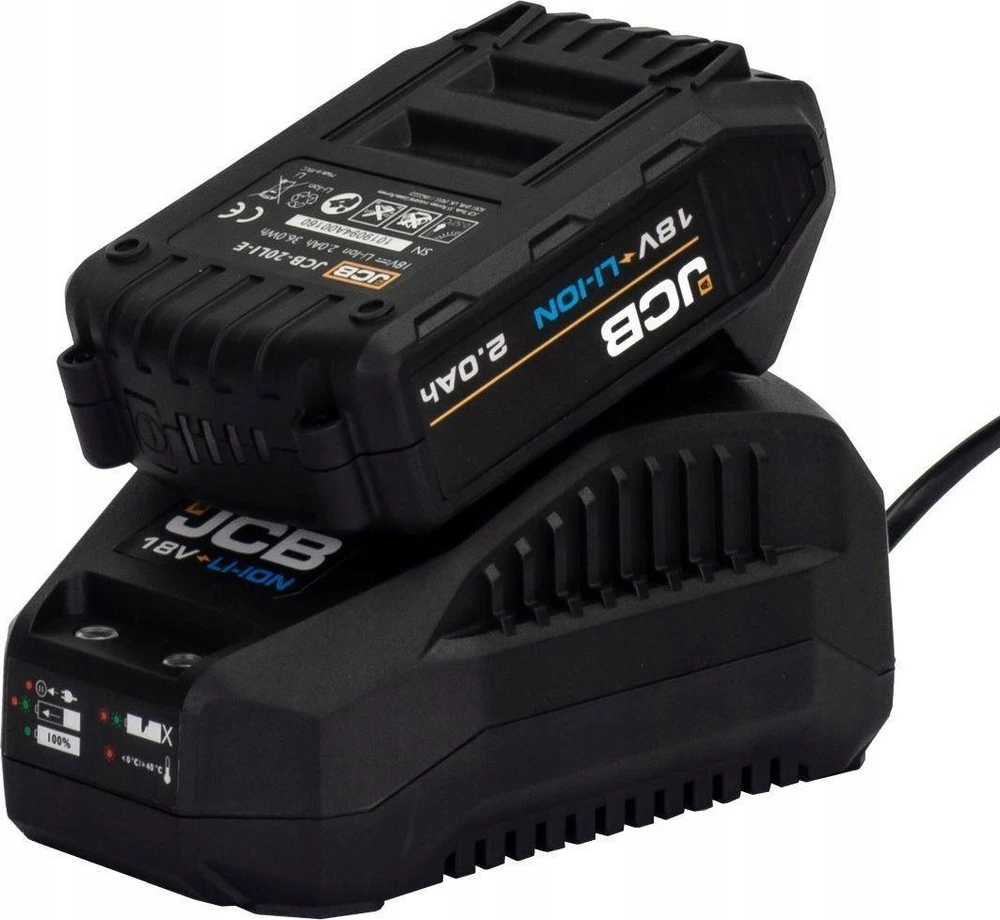 Akumuliatorinis siaurapjūklis JCB 18JS-2XB-E; 18 V; 1x2,0 Ah akum.