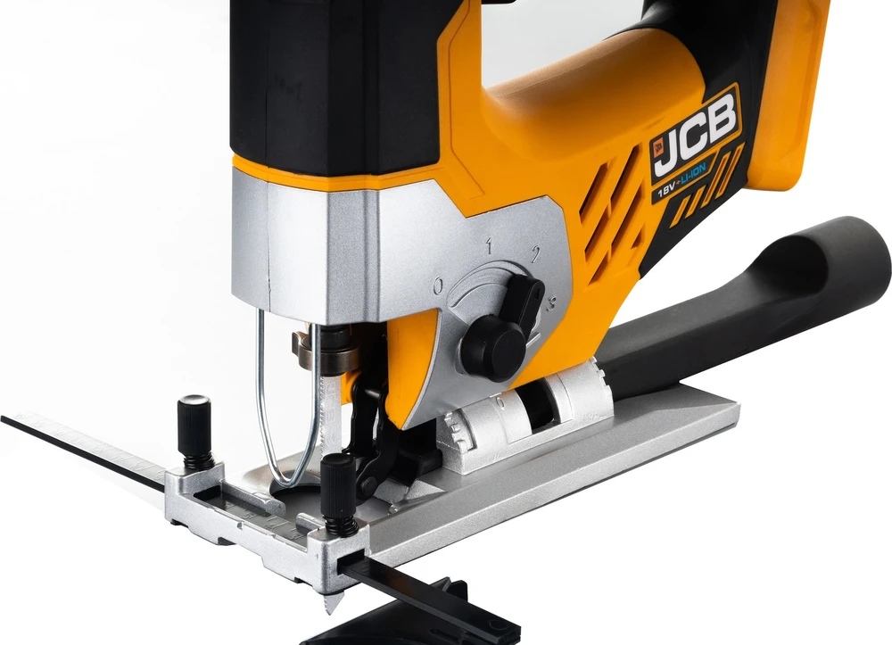 Akumuliatorinis siaurapjūklis JCB 18JS-2XB-E; 18 V; 1x2,0 Ah akum.