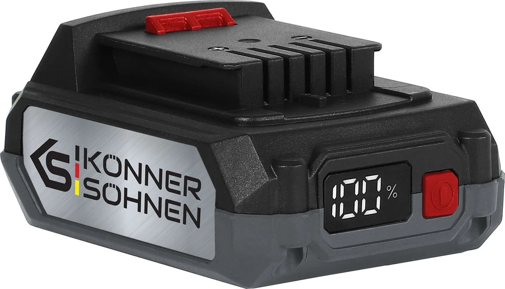 Akumuliatorius Konner & Sohnen 20V su LCD ekranu