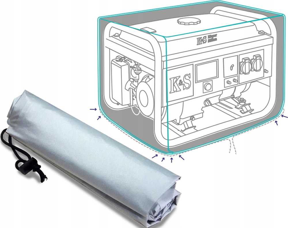 Konner & Sohnen KS POKROWIEC NA GENERATOR 20 KS 6000, KS 7000, KS 8000, KS 9000, KS 10000