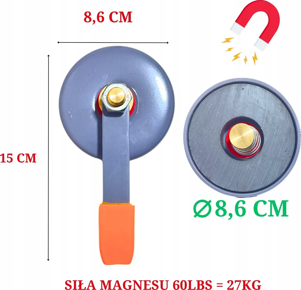Pozostali Producenci MAGNETINIS MASĖS LAIKIKLIS 500A