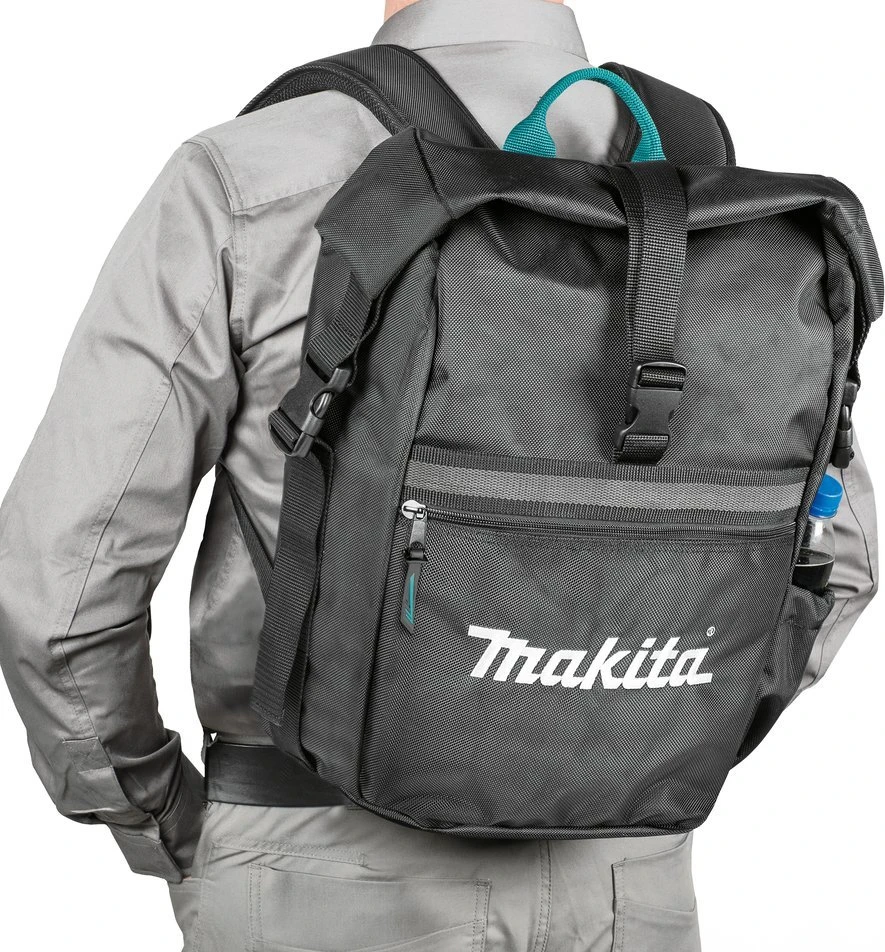 Makita Vėjui ir lietui atspari kuprinė, su ritininiu užsegimu. E-15528