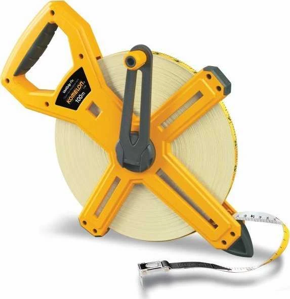 Grąžtas Komelon Matavimo juosta UNI GRIP stiklo aud. 50 m