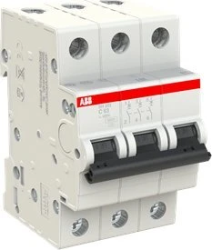 Automatinis jungiklis ABB SH203, 3P, C, 63A, 6kA
