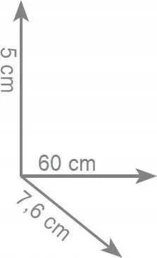 Gedy rankšluosčių džiovintuvas Eros, 600 mm, chromuotas