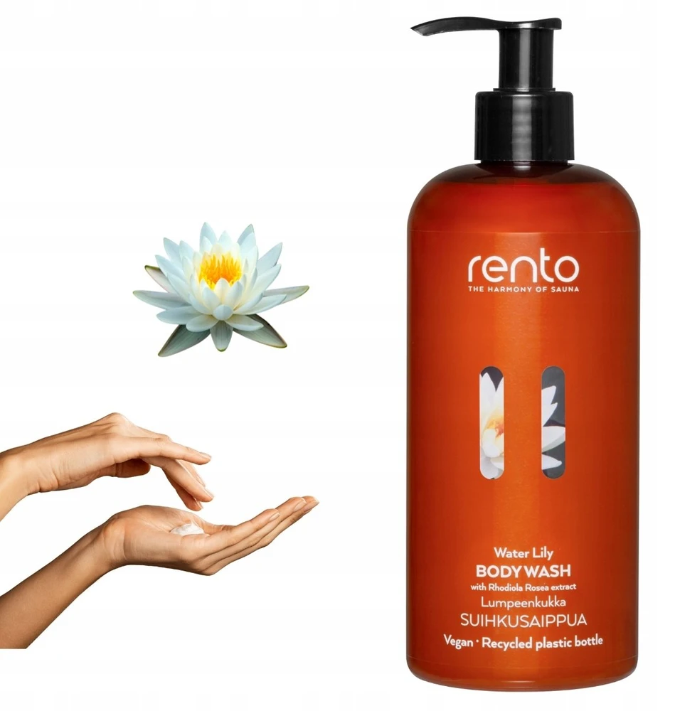 Kūno prausiklis Rento Vanduo Lily, 400 ml