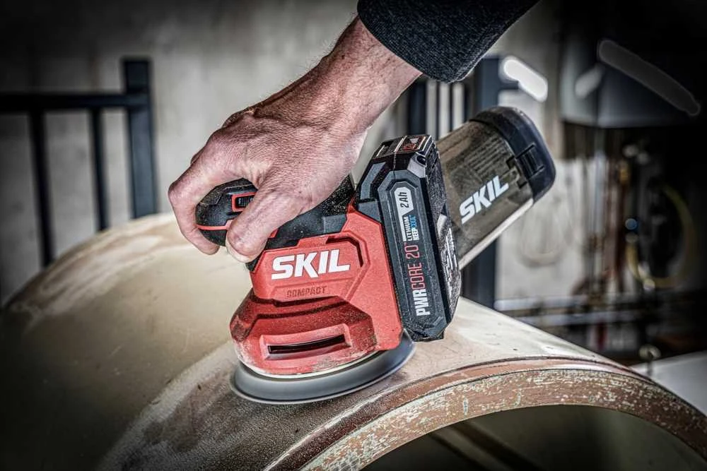 Skil Red Skil_Red Akumuliatorinis ekscentrinis šlifuoklis Skil 3751CA, 20 V