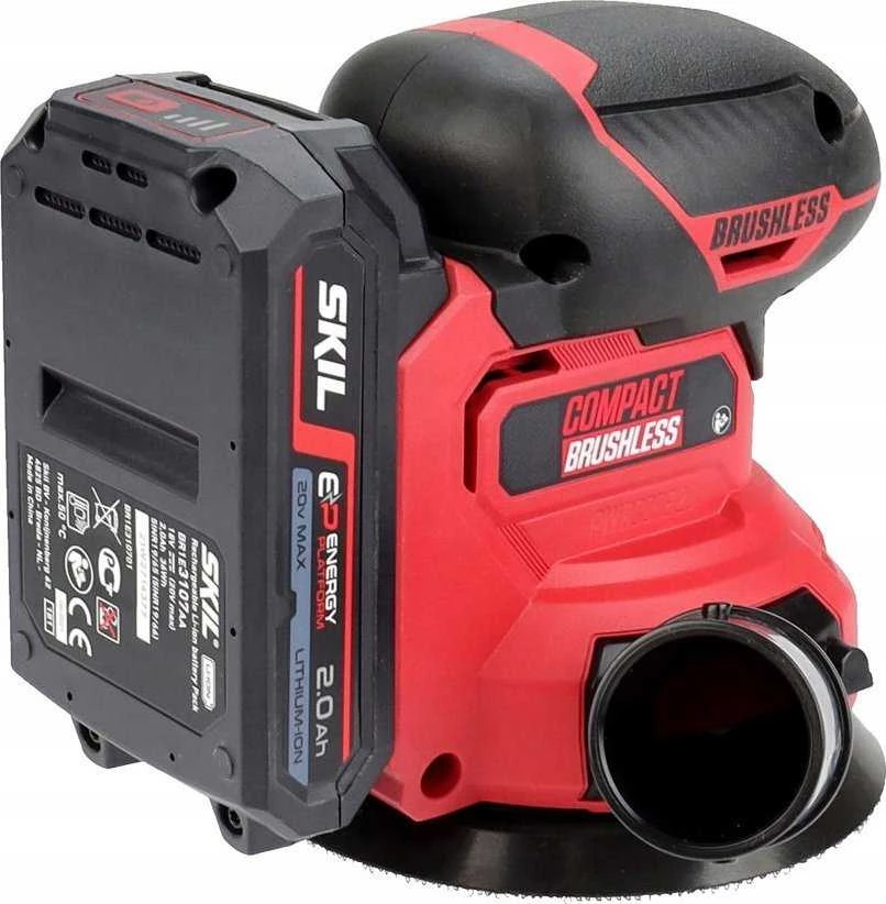Skil Red Skil_Red Akumuliatorinis ekscentrinis šlifuoklis Skil 3751CA, 20 V