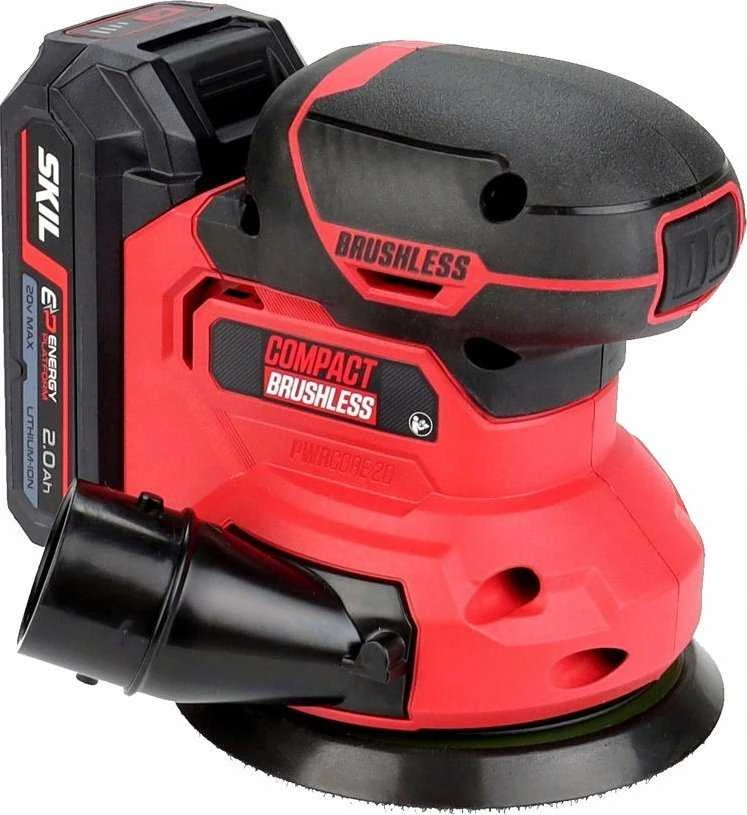 Skil Red Skil_Red Akumuliatorinis ekscentrinis šlifuoklis Skil 3751CA, 20 V