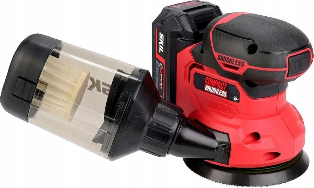 Skil Red Skil_Red Akumuliatorinis ekscentrinis šlifuoklis Skil 3751CA, 20 V