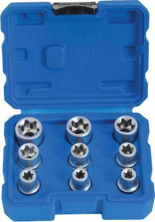 Sourcing VERŽTAŽRAKČIAI SATRA E-TORX 1/2" 9 vnt.