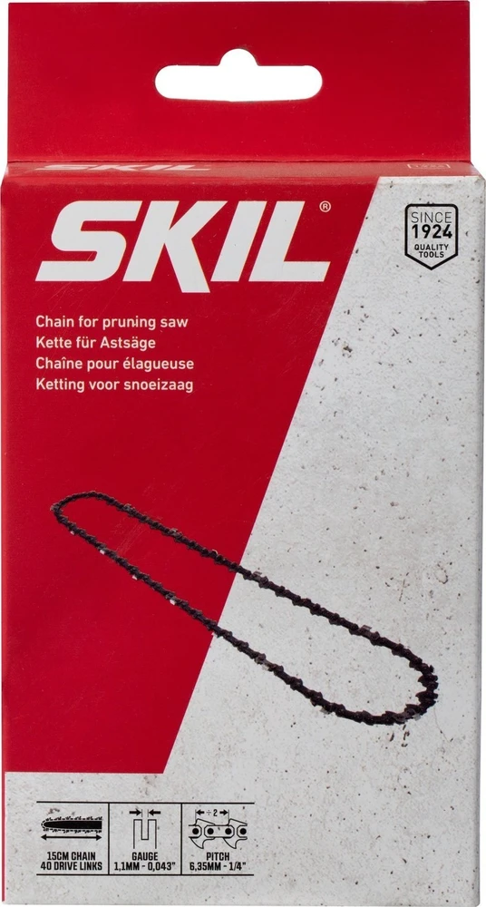 Skil_Red Pjūklo grandinė Skil 2610S01663; 8''; 20 cm; 3/8''; 1,1 mm