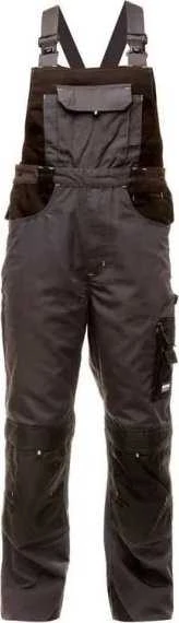 B Safety Bo_Safety Darbinis puskombinezonis BoSafety Cirius, juoda/pilka 48 dyd