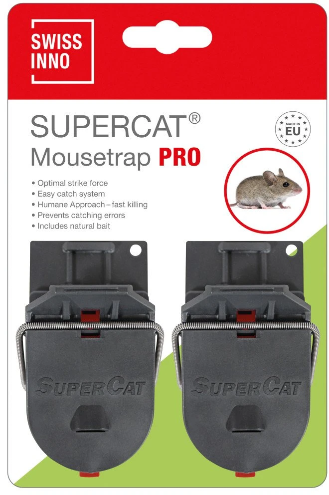 Sourcing Swissinno pelėkautai SuperCat Pro 2 vnt.