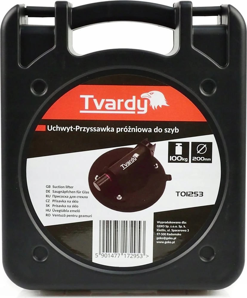 Sourcing Tiekimo vakuuminis siurbimo puodelis 200 mm su siurbliu 100 kg /TVARDY