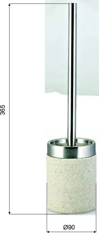 Unitazo šepetys RIDDER STONE 220104,11, smėlio spalvos