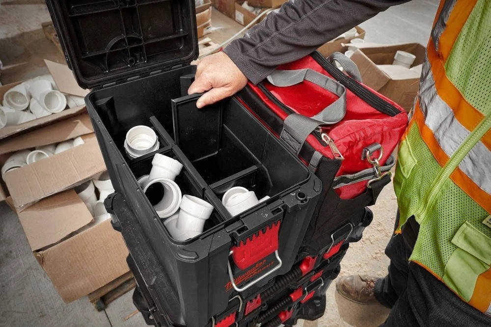 Sourcing Milwaukee Accessories Aukštas įrankių lagaminas MILWAUKEE PACKOUT 41,1cm