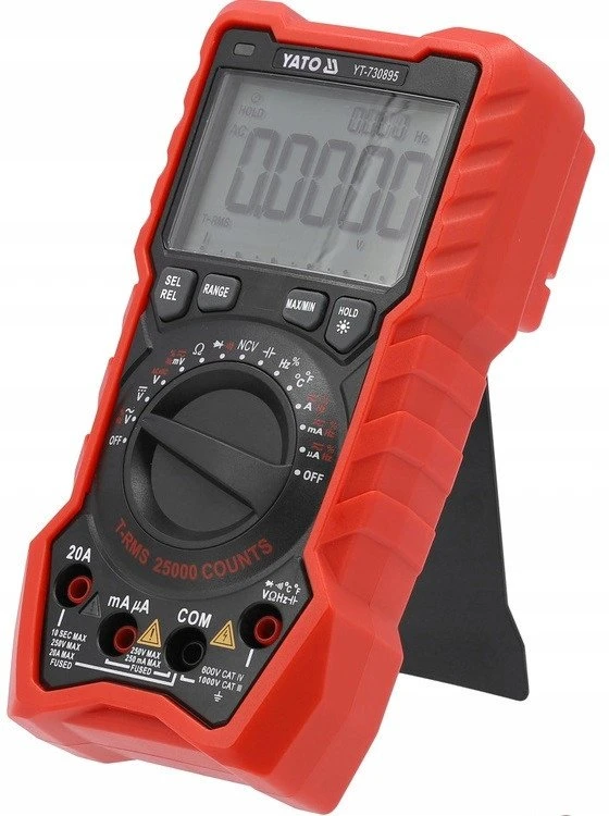 Sourcing Toya Sa Poland Daugiafunkcis skaitmeninis testeris | TRUE RMS AC+DC LCD 25000 (YT-730895)