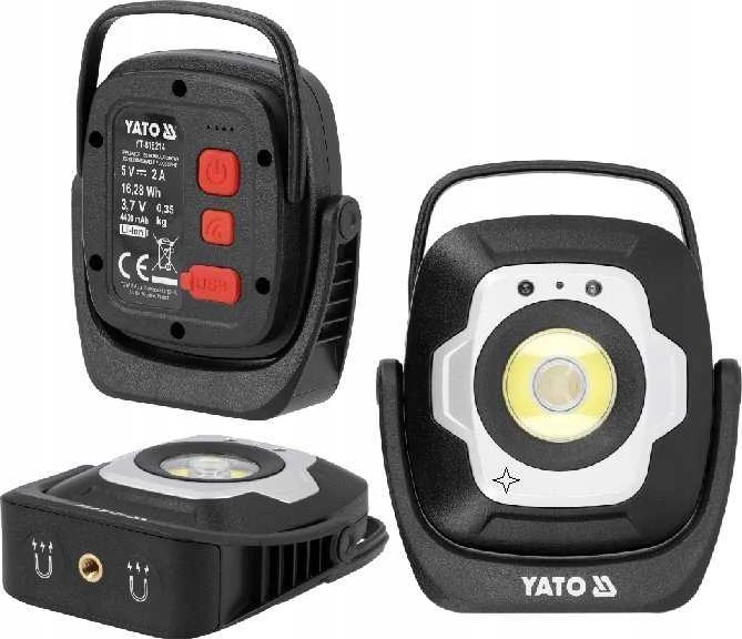 Darbinis šviestuvas Yato YT-818214; 1200 lm; 3,7 V; 4,4 Ah akum.