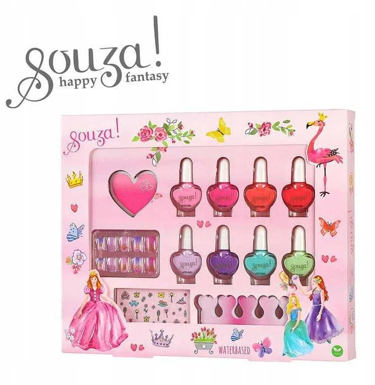 Souza! Princesės Lakiery i Priedai Do Paznokci 12 el. 107130