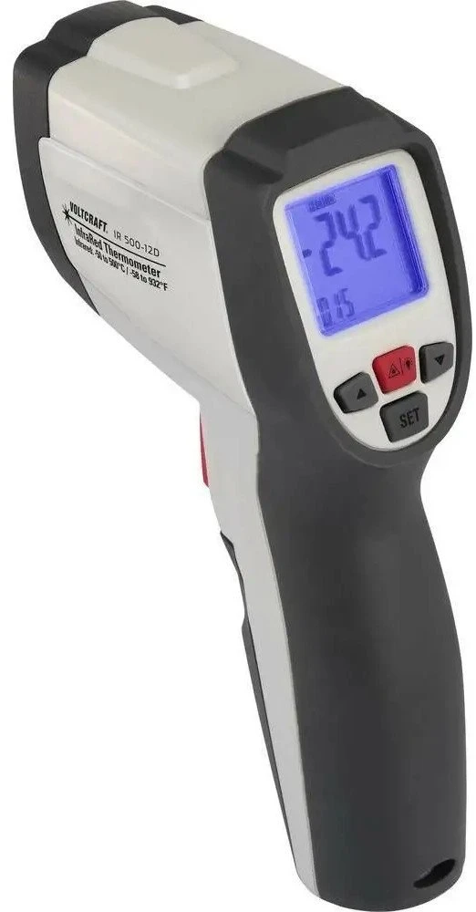 Słowik VOLTCRAFT IR 500-12D pirometro optika 12:1 -50–500 °C