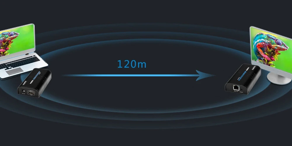 Spacetronik HDMI į IP keitiklis SPH-HIPv4 RX imtuvas