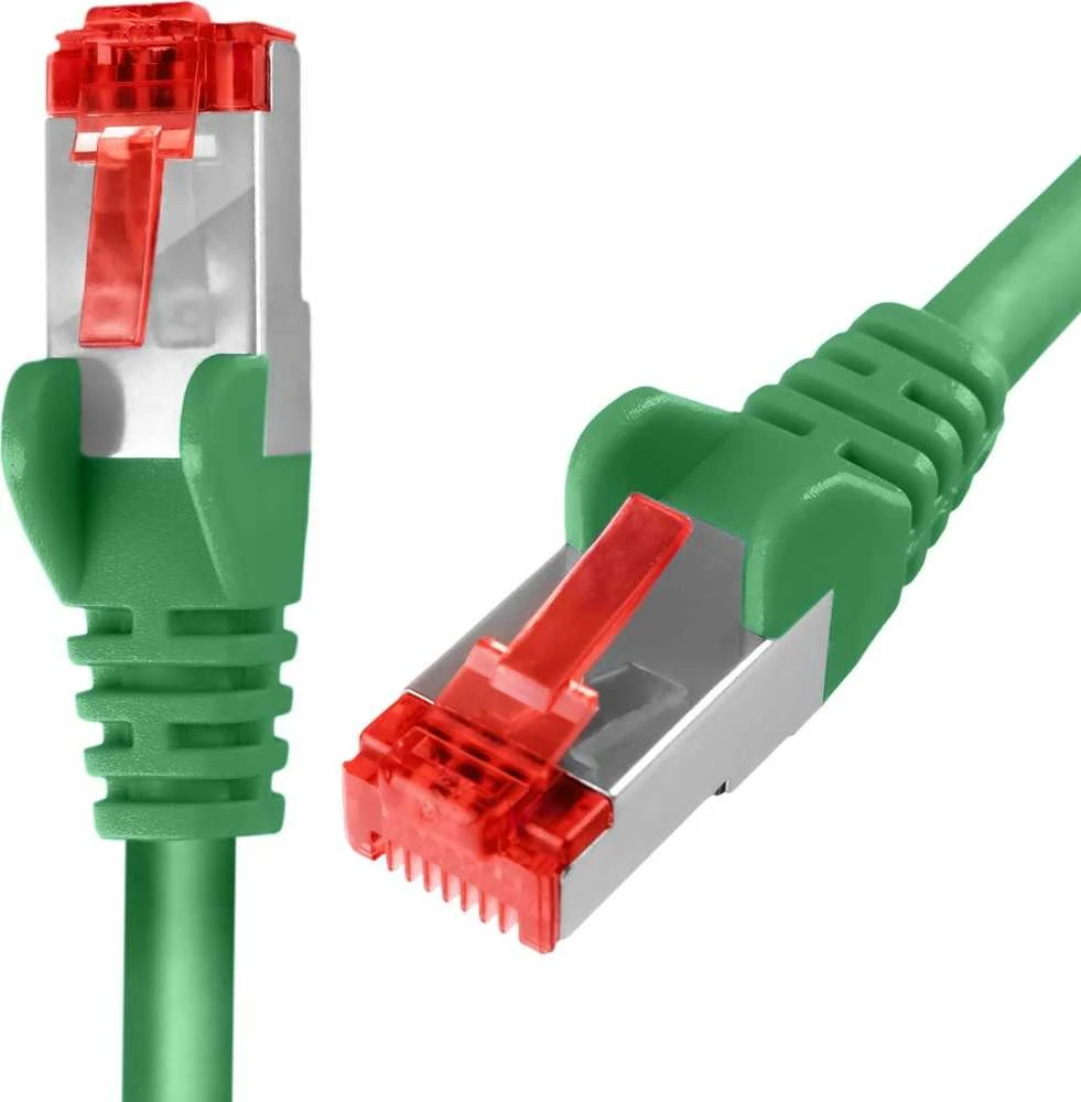 Spacetronik Kabelis RJ45 CAT 6 S/FTP AWG27 LSZH žalia 25m