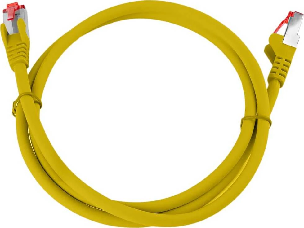 Spacetronik Kabelis RJ45 CAT 6 S/FTP AWG27 LSZH geltona 3m