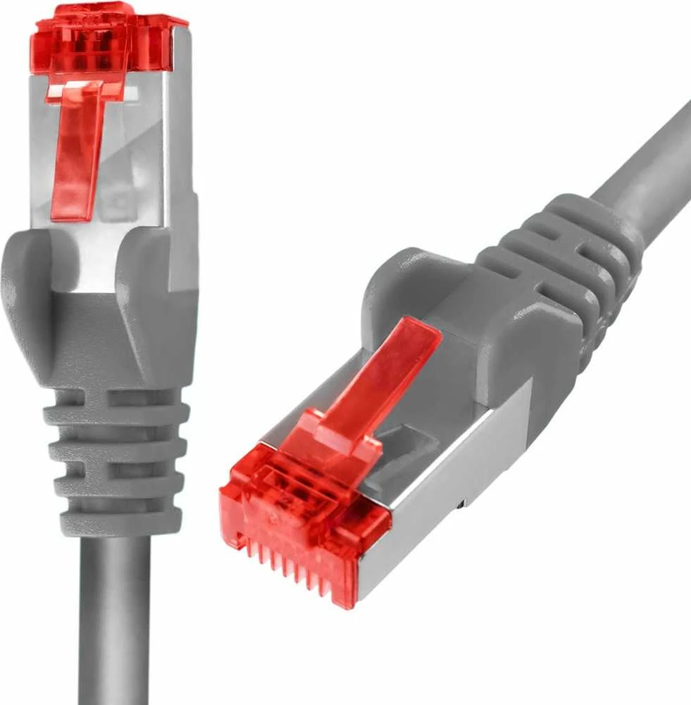 Spacetronik Kabelis RJ45 CAT 6 S/FTP AWG27 LSZH pilka 20m