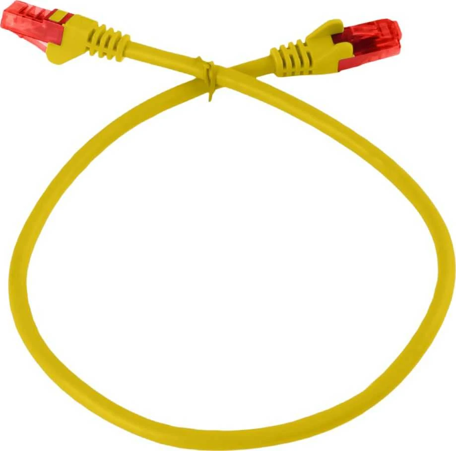 Spacetronik Kabelis RJ45 CAT 6 U/UTP AWG24 geltona 5m