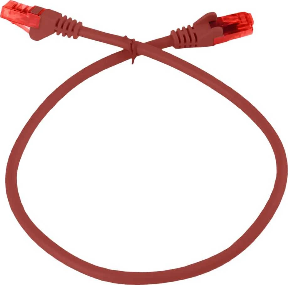 Spacetronik Kabelis RJ45 CAT 6 U/UTP AWG24 raudona 5m