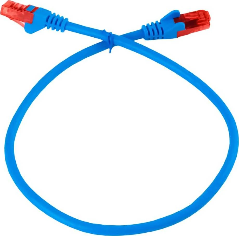 Spacetronik Kabelis RJ45 CAT 6 U/UTP AWG24 mėlyna 5m