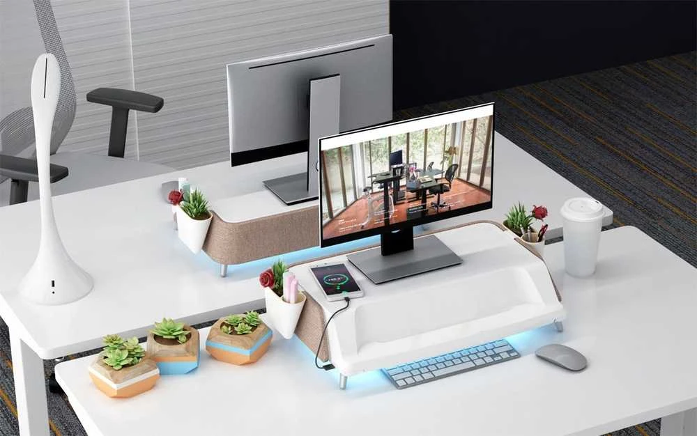 Laikiklis Spacetronik SPP-UVGR su UV monitoriaus stovas