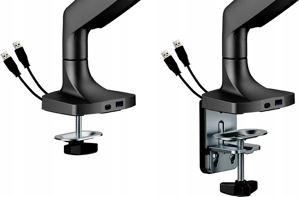 Spacetronik SPA-S110B USB monitoriaus laikiklis 17”-45”.