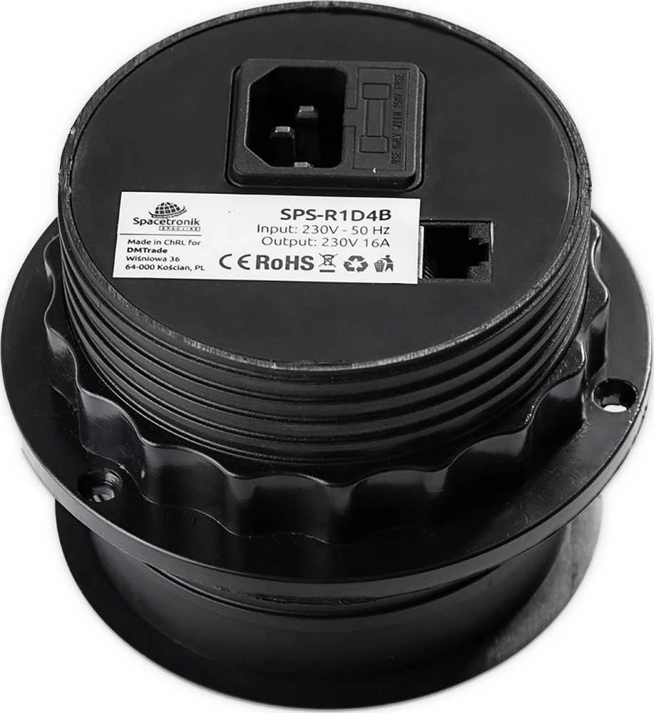 Lizdas blatowe apvalus Spacetronik SPS-R1D4B