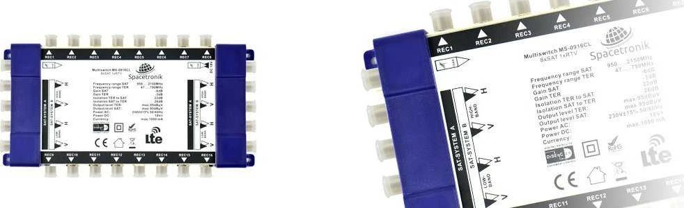 Šakotuvas Multiswitch Spacetronik Pro Series MS-0916CL 9/16C