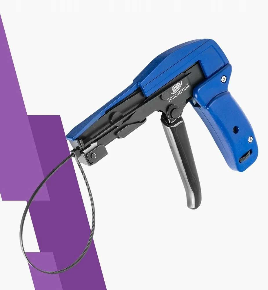 Spacetronik PT-CT10 kabelių surišimo presavimo mašina