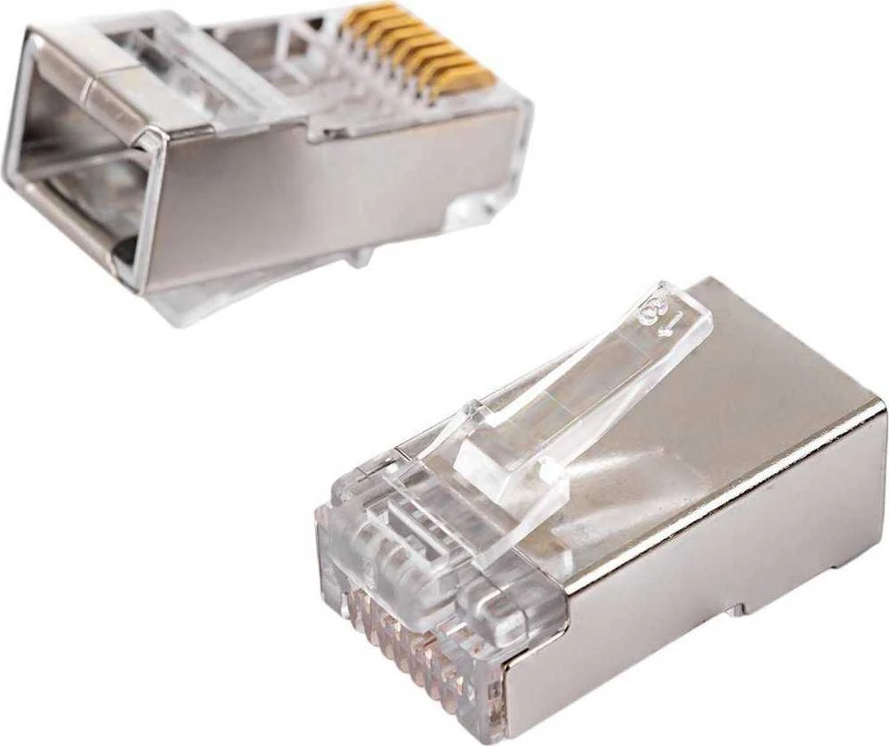 „Spacetronik“ RJ45 praėjimo kištukas cat6 FTP PT-RJ456FT-11 100 vnt.
