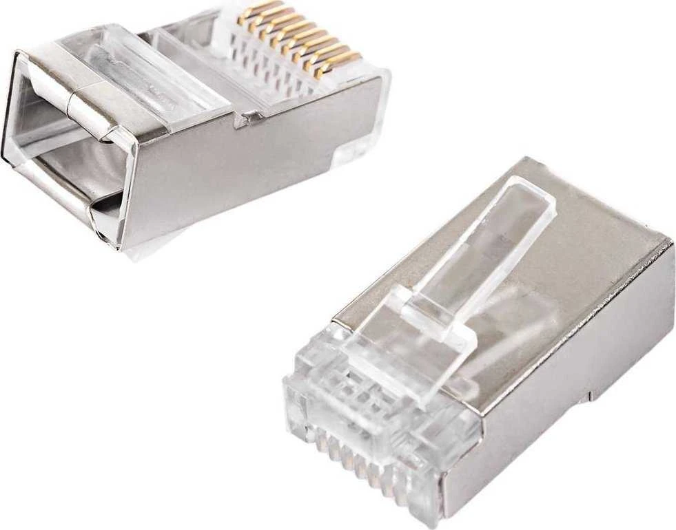 Spacetronik RJ45 kištukas kat. 5e FTP NC-RJ455FT-0 100 vnt.